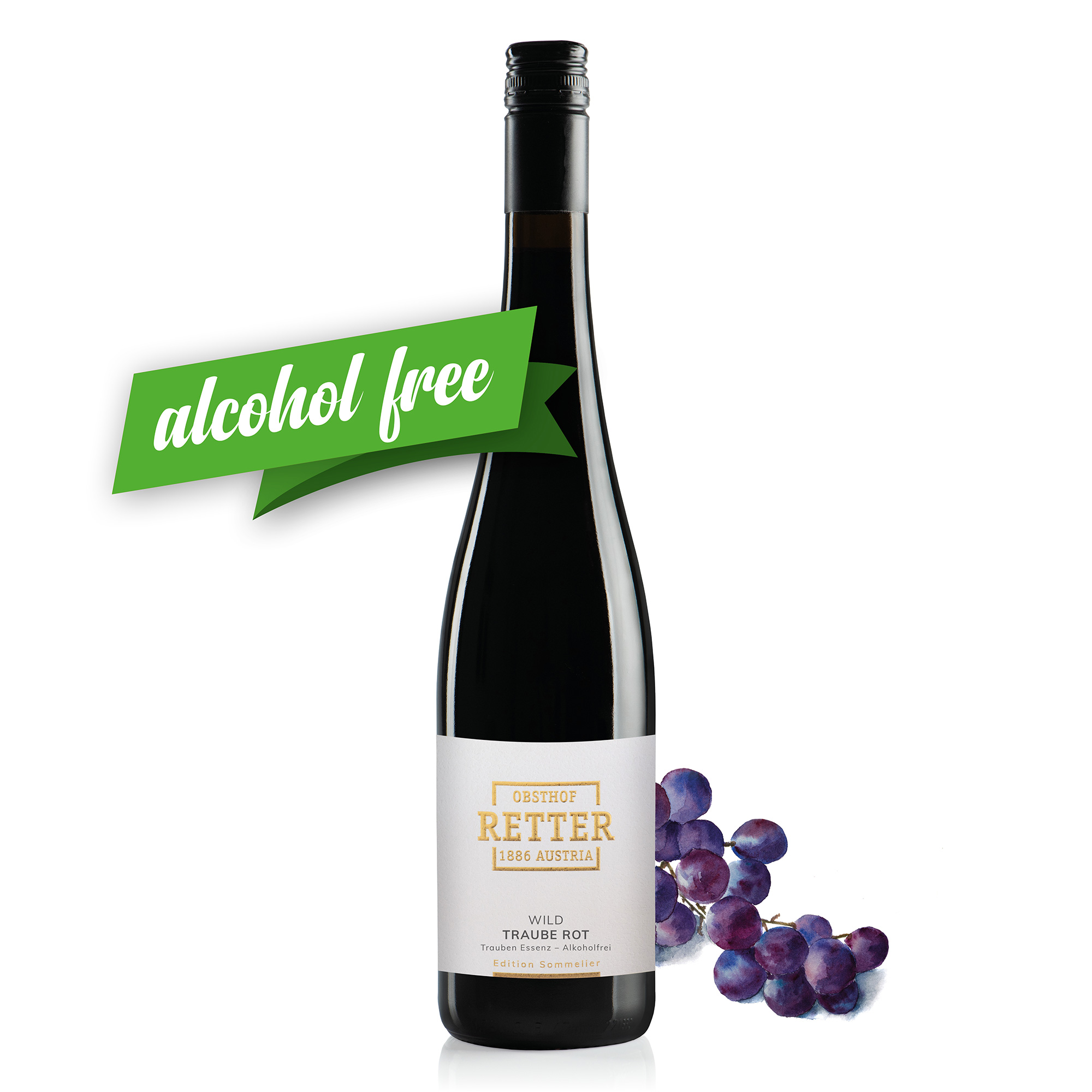 Rarität WILD Traube rot - Fruchtessenz Edition Sommelier